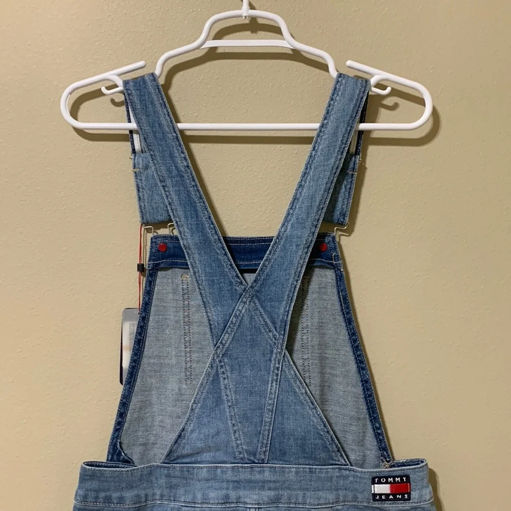 Tommy Hilfiger 'Long Beach' Women’s Denim Skirtall/Overall Dress-Size 29 NWT - Picture 5 of 11